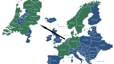 bezochte landen / provincies met camper